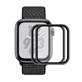 Skärmskydd av härdat glas HAT Prince för Apple Watch Series 5 och 4 44 mm - 2 st
