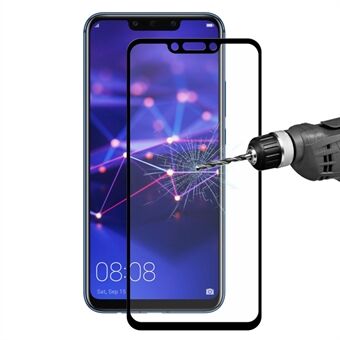 HAT Prince 0.26mm 9H 2.5D Arc Edge Tempered Glass Full Size Screen Protector för Huawei Mate 20 Lite