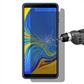 HAT Prince för Samsung Galaxy A7 (2018) 2,5D Anti-Peep skärmskydd i härdat glas 0,26 mm