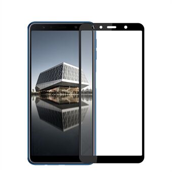 MOFI 2.5D 9H Skärmskydd i härdat glas i full storlek för Samsung Galaxy A7 (2018) - Svart