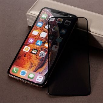 [Sekretessskydd] [Explosionsskydd] 5D skärmskärm i härdat glas för iPhone (2019)  / XS / X 