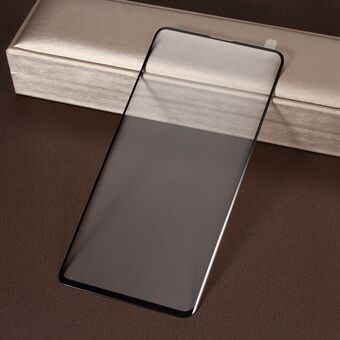 RURIHAI för Samsung Galaxy S10 Plus böjd helskärmskydd Film i härdat glas [Galvaniserade kanter] - Svart
