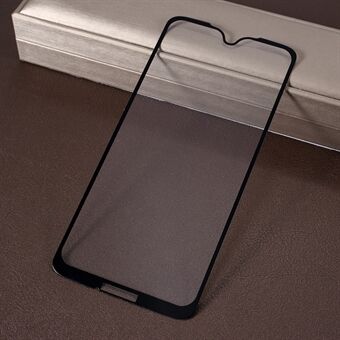 9D böjd skärmskyddfilm i full storlek härdat glas för Motorola Moto G7 / G7 Plus - Svart