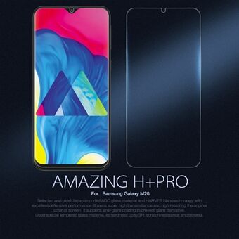 NILLKIN Amazing H + Pro för Samsung Galaxy M20 Härdat glas Nanometer Anti-explosionsskärmsfilm