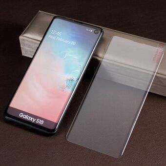 3D Fulltäckande UV-skärmskydd med flytande härdat glas + UV-lampa för Samsung Galaxy S10