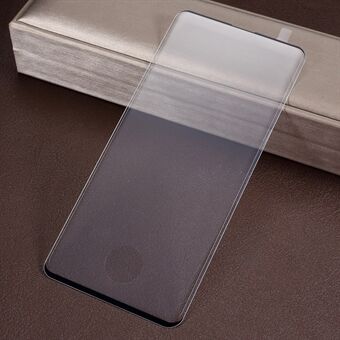 3D silketryck i full storlek Tempererat glasfilm [Fingerprint Unlock] för Samsung Galaxy S10