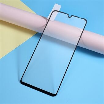 Silk Printing Tempered Glass Full Screen [Full Glue] Phone Protector Film for Huawei P30 Lite / nova 4e / P30 Lite New Edition