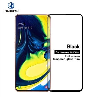 PINWUYO Complete Covering Anti-explosion Screen Protector Glass Film for Samsung A80 / A90