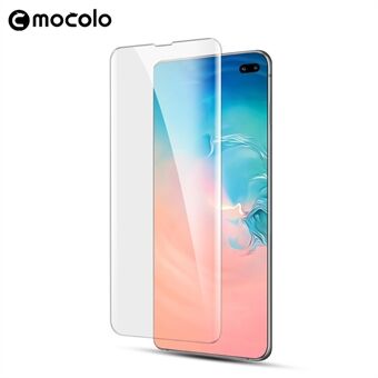 MOCOLO for Samsung Galaxy S10 5G 3D Curved [UV Light Irradiation] Full Cover Tempered Glass Screen Protector UV Film