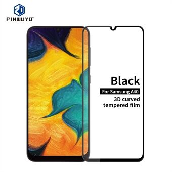 PINWUYO Curved Full Screen Tempered Anti-explosion Glass Film for Samsung Galaxy A40
