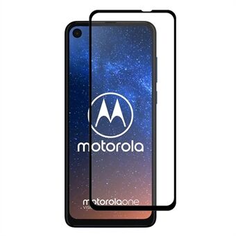 HAT Prince för Motorola One Vision/ P50 Full Glue Full Size 0,26 mm 9H 2,5D Arc Edge Skärmskydd i härdat glas
