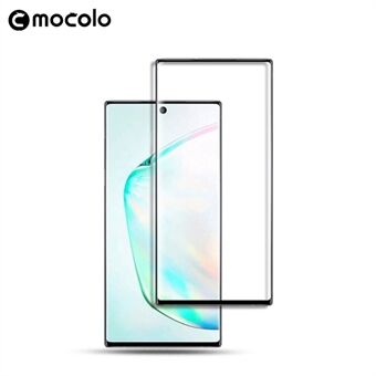 MOCOLO 3D Full Screen Curved Tempered Glass Screen Protector (Fingerprint Unlock) for Samsung Galaxy Note 10 Plus/Note 10 Plus 5G