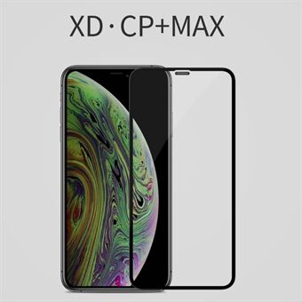 NILLKIN XD CP+ MAX Full Size Arc Edge Tempered Glass Screen Protective Film for iPhone 11 Pro  (2019)/X/XS 