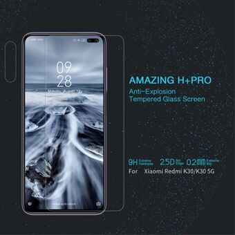 NILLKIN Amazing H+PRO Explosion-proof Tempered Glass Screen Film for Xiaomi Mi 10T Pro 5G/Mi 10T 5G/Redmi K30/K30 5G