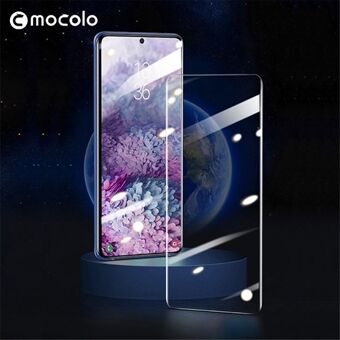 MOCOLO for Samsung Galaxy S20 3D Curved [UV Light Irradiation] Full Cover Tempered Glass Screen Protector UV Film