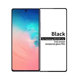 PINWUYO 2.5D 9H Anti-explosion Tempered Glass Screen Protector for Samsung Galaxy A91/S10 Lite