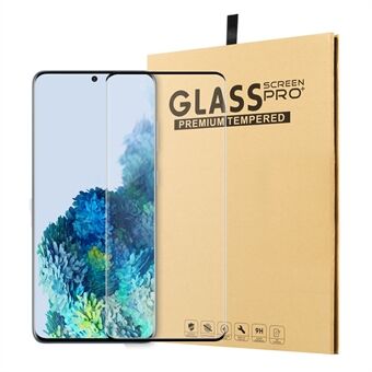 Ultraklart 3D-härdat glas helskärmsskyddsfilm för Samsung Galaxy S20 Ultra
