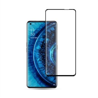MOCOLO 3D Curved Full Screen Tempered Glass Protector Film for Oppo Find X2/X2 Pro - Black