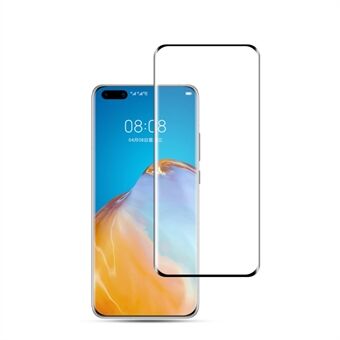 MOCOLO 3D Curved Full Screen Tempered Glass Screen Protector Film (Full Glue) for Huawei P40 Pro - Black