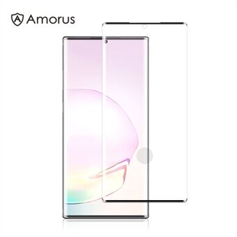 AMORUS Full Coverage 3D Curved Tempered Glass Screen Protector for Samsung Galaxy Note20 Ultra/Note20 Ultra 5G