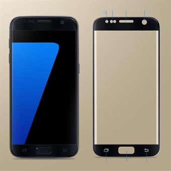 MOFI 3D böjt härdat glas skärmskydd för Samsung Galaxy S7 Edge Full Covering