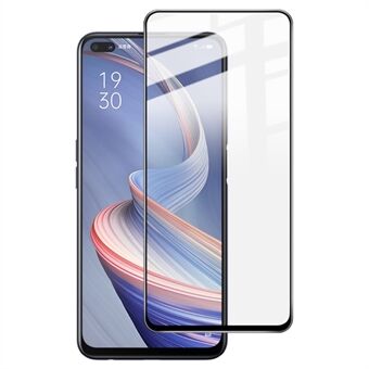 IMAK Pro+ Series Complete Covering AB Glue Tempered Glass Screen Film for Oppo Reno4 Z 5G
