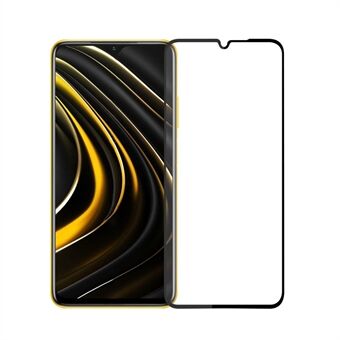 PINWUYO for Xiaomi Poco M3/Redmi Note 9 4G Full Size 2.5D 9H Tempered Glass Screen Protector Film