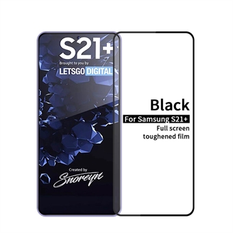 PINWUYO Anti-explosion Anti-fingerprint Tempered Glass Full Screen Full Glue Film for Samsung Galaxy S21+ 5G
