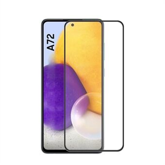 HAT- Prince Full Glue Anti-Drop High Definition komplett täckande skärmskydd i härdat glas för Samsung Galaxy A72 4G / 5G