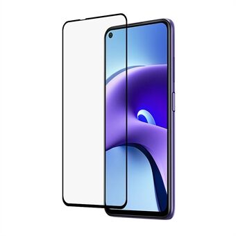 9H Complete Covering Silk Printing Tempered Glass Screen Protector [Full Glue] for Xiaomi Redmi Note 9T 5G/Redmi Note 9 5G