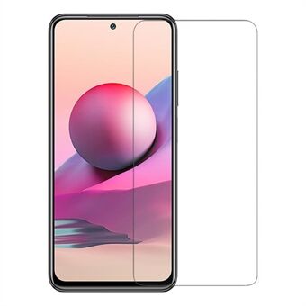High Transparency Ultra Thin 0.3mm Anti-Burst Arc Edge Tempered Glass Screen Protector Film for Xiaomi Redmi Note 10S