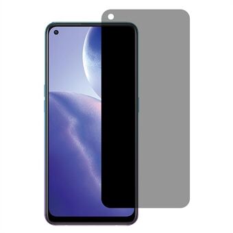 HD Anti-peep 9H Tempered Glass Front Screen Protective Film Full Cover för Oppo Reno5 Z