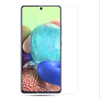 AMORUS HD Ultra Clear Transparent Skärmskydd i härdat glas för Samsung Galaxy A71 4G SM-A715