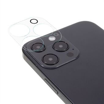 Fodralvänlig 9H hårdhet HD Klart härdat glas Kameralinsskydd för iPhone 13 Pro/ 13 Pro Max 