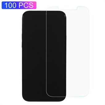 100 st/pack 0,25 mm Arc Edge Tempered Glass High Transparency Screen Protector Film för iPhone 13 mini 