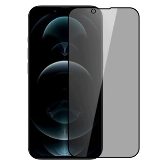 NILLKIN Full täckning 0,33 mm Privacy Anti- Spy Skärmskydd i härdat glas för iPhone 13 Pro Max 