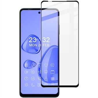 IMAK Pro + Series High Clear Full Screen Täckning Full Glue 9H Anti- Scratch Härdat glas Skärmskydd för Motorola Edge (2021)