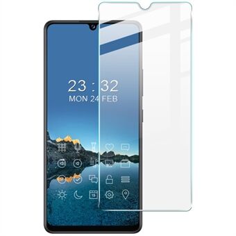IMAK H-serien genomskinligt härdat glas Anti- Scratch Anti-chock-fodral Användarvänligt skärmskydd för Samsung Galaxy A33 5G