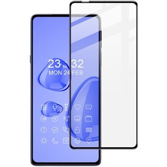 IMAK Pro + Series Full Cover Full Glue HD Clear 9H hårdhet AGC Glass Anti- Scratch Skärmskydd för Motorola Edge X30 5G
