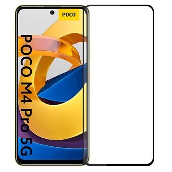 PINWUYO Smooth Touch Anti-explosion Hellim Anti-fingeravtryck 9H helskärmshärdat glas skyddsfilm för Xiaomi Poco M4 Pro 5G / Redmi Note 11 5G