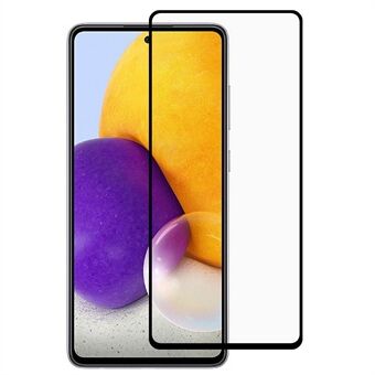 Hellim Full storlek Silke Printing Double Defense 9D härdat glas skärmskyddsfilm för Samsung Galaxy A73 5G