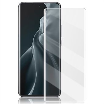 AMORUS 3D kurvad hög känslighet Smidig UV-lim i härdat glas skärmskydd i full storlek för Xiaomi 12