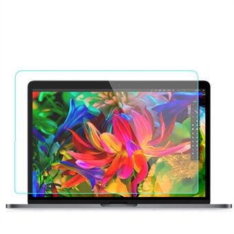 För MacBook Pro 15 2016 A1707 härdat glasfilm Hellim Ultra Clear 9H hårdhet skärmskydd