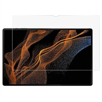 För Samsung Galaxy Tab S8 Ultra 14,6-tum Anti-Explosion skärmskydd i härdat glas 0,3 mm Arc Edge Full Cover HD Klarfilm