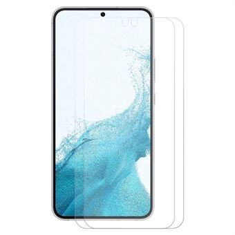 HAT Prince 2st/pack för Samsung Galaxy S22 5G Sensitive Touch HD 0,2 mm Ultra-slim Full Glue 9H Skärmskydd i härdat glas [Fingerprint Unlock Version]