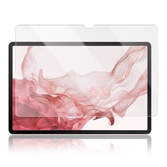 MOCOLO 2.5D Edge Skärmskydd för Samsung Galaxy Tab S7 + / Tab S8 +, komplett täckande Full Glue HD Klart härdat glasfilm