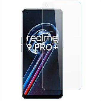För Realme 9 Pro + Accurate Touch Anti-trasig 0,3 mm Arc Edge HD-skärmskydd härdat glas filmskydd