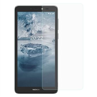 För Nokia C2 2nd Edition splittringssäkert skärmskydd Ultratunt 0,3 mm Arc Edge HD Klart härdat glas Screen Film Guard