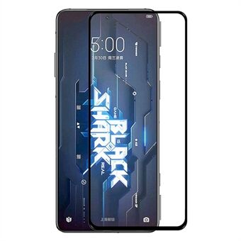 HAT Prince Skärmfilm för Xiaomi Black Shark 5 / Black Shark 5 Pro, 0,26 mm 2,5D Arc Edge HD Heltäckande 9H Full Lim Sensitive Touch Anti Scratch glas