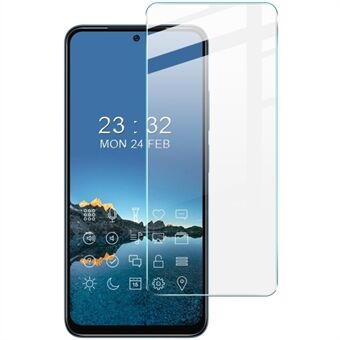 IMAK H-serien 9H hårdhet HD klar skärmfilm för Xiaomi Poco M4 Pro, Anti-damm Stötsäker härdat glas telefon skärmskydd